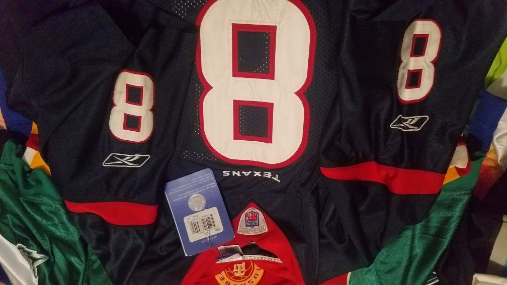 Brand new original David Carr Jersey $80 or best offer Reebok