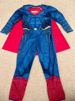 Superman costume small 4-6yo boy