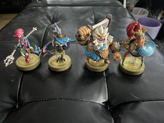 Zelda Four Champions Amiibos