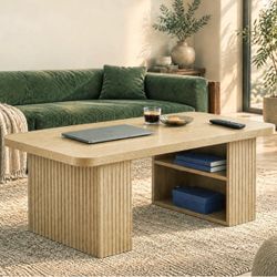 (NEW) Oak Coffee Table
