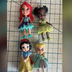 Disney Princess Poseable Doll Bundle, 4 Pcs. 207