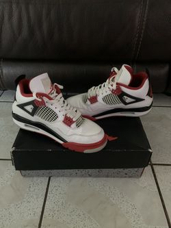 Jordan 4s Fire Red