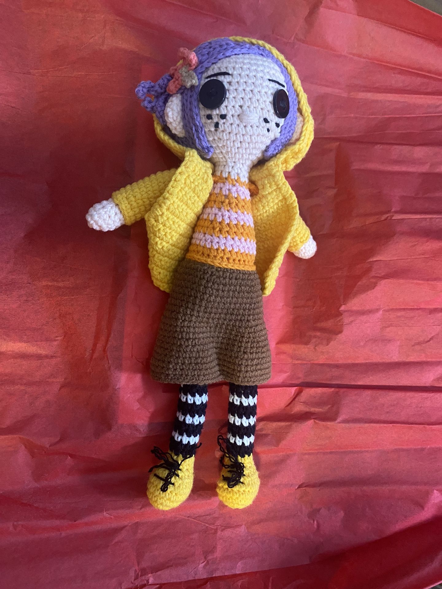 Coraline Moana And More Crochet Doll