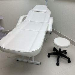 Massage Table And Stool