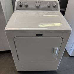 MAYTAG GAS DRYER IN WHITE