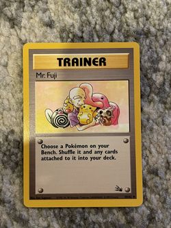Mr Fuji Trainer Pokémon