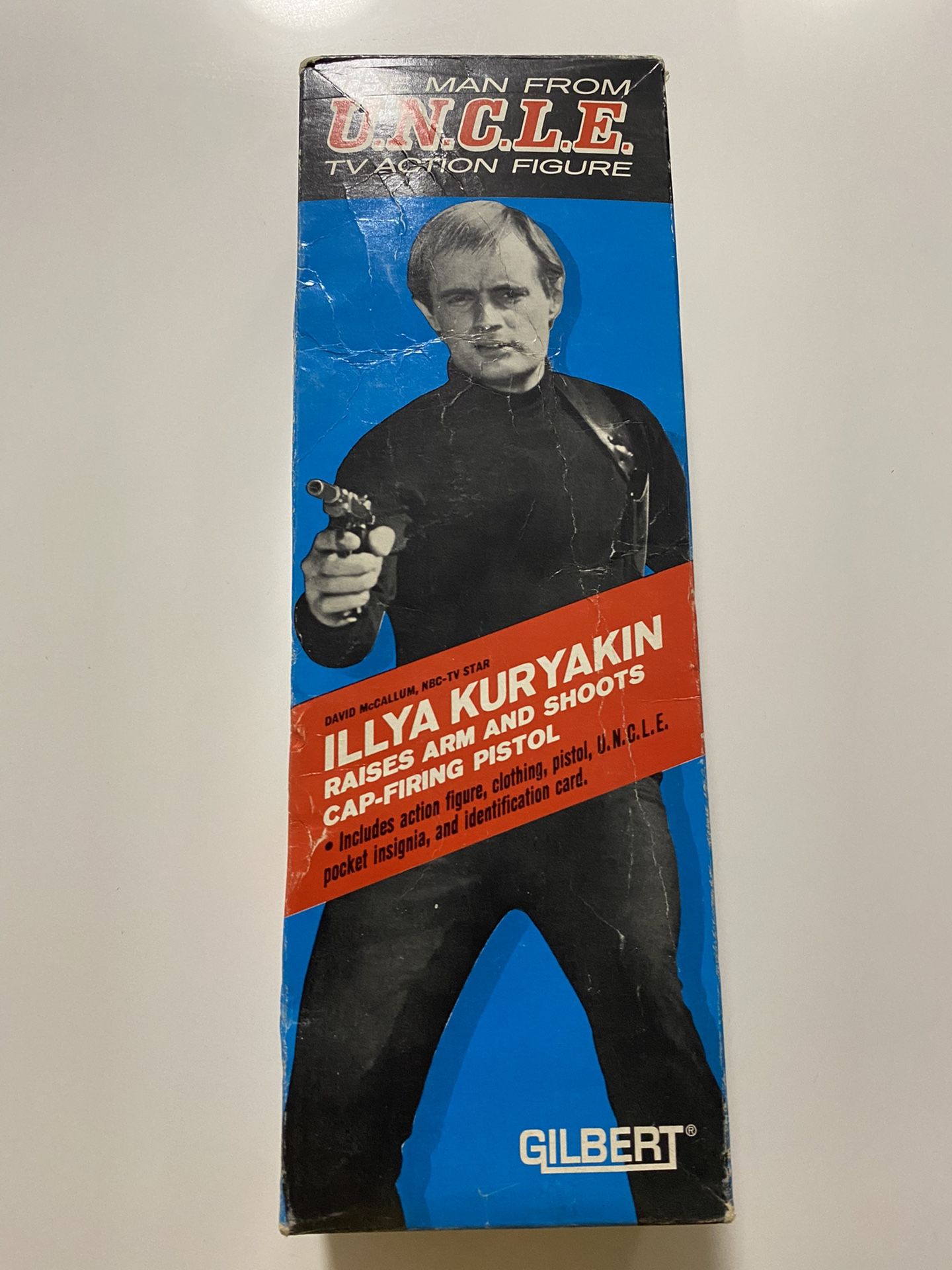 Vintage 1960s Illya Kuryakin - Man From U.N.C.L.E. + Vintage Ken Doll Clothing