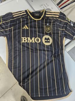 LAFC LOS ANGELES FOOTBALL CLUB SOCCER JERSEY  $45. CASH PLEASE 