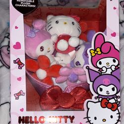 Hello Kitty and Friend Valentines Bouqet