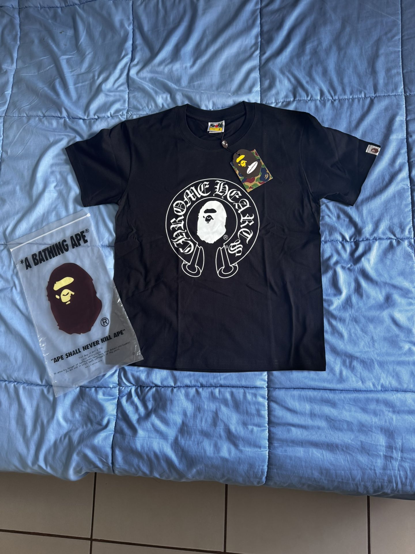 Bape x Chromehearts Graphic Tee