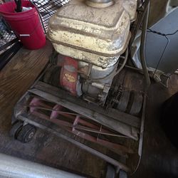 Vintage Trimmer Front Throw Mower
