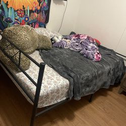 Queen Size Bed And Bed frame 