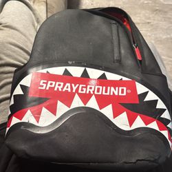 Bape sprayground/red black limited edition 