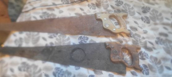 Antique Disston Hand Saws