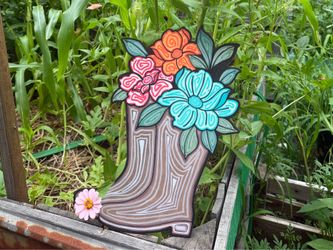 Hand Painted Wall Decor