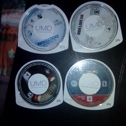 Four "4"PSP GAMES BY SEPARATELY OR BUNDLE