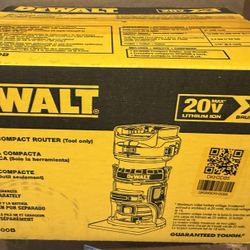 20V MAX XR Cordless Brushless Fixed Base Compact Router (Tool Only)