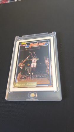 Michael Jordan topps Gold