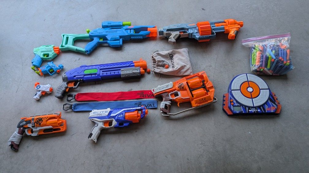 NERF Guns and Ammo