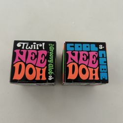 Needoh Twirl Glob And Cool Cubes