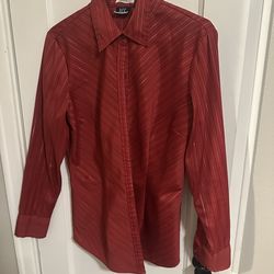 Red collared shirt women’s