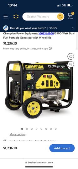 Champion Generator 6900