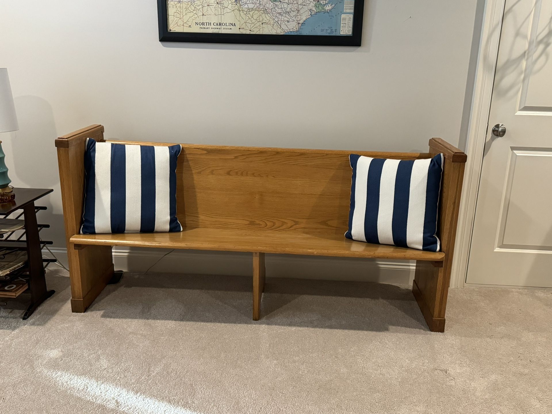 Antique Church pew