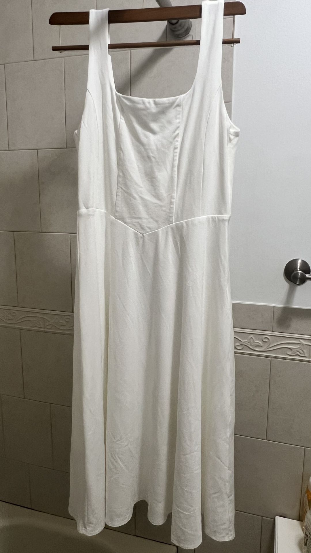 White Dress Size L