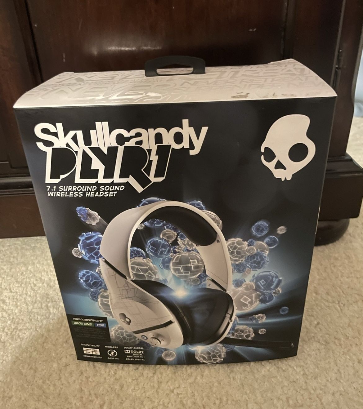 Skullcandy Plyr 1 7.1 Dolby Surround Sound Wireless Headset