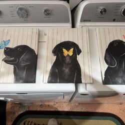 3 Canvas Dog Pictures 