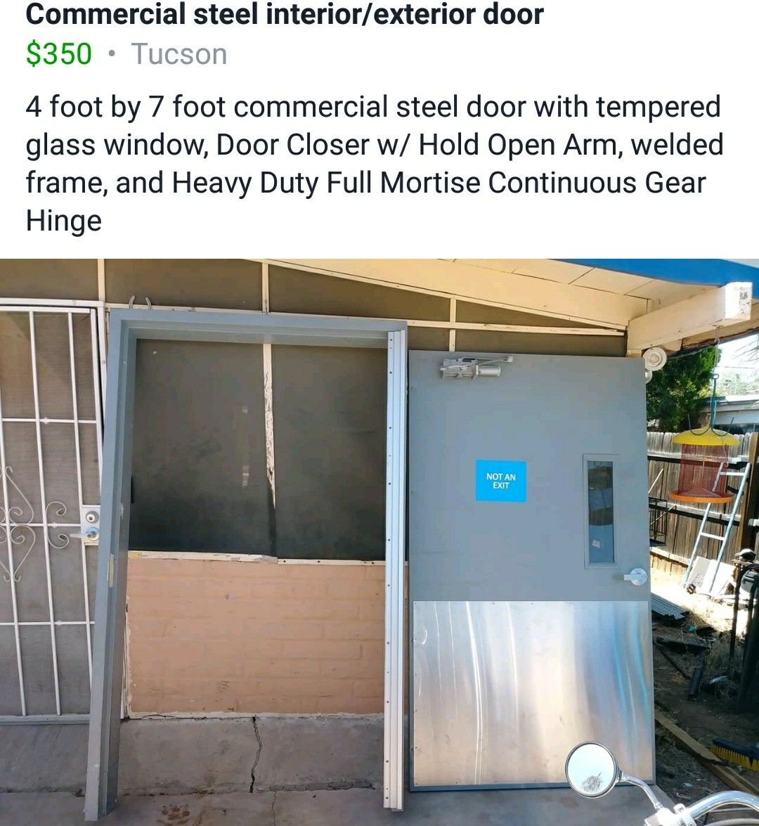Commercial Steel Door