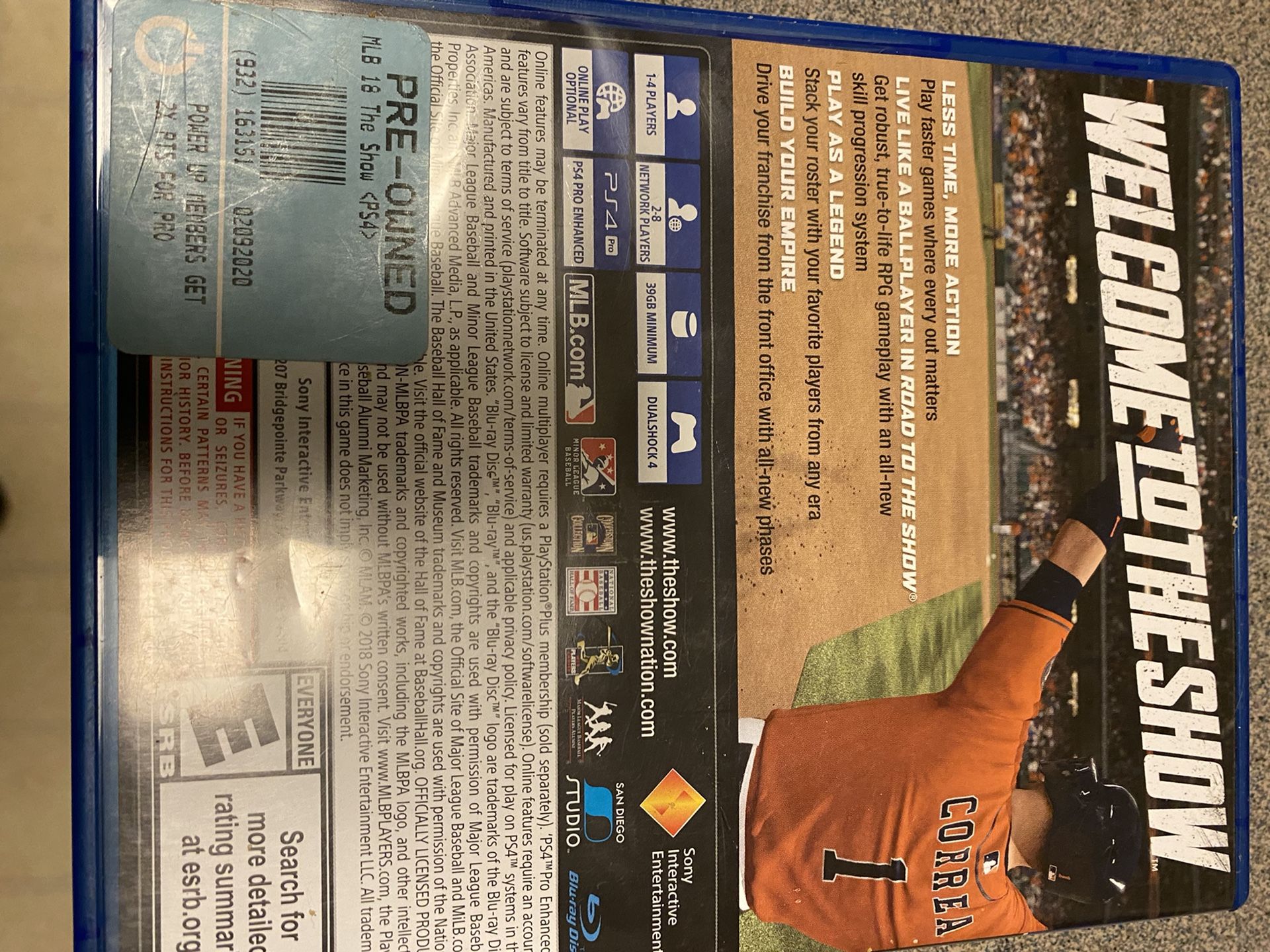 PlayStation 4 The Show 18 Game