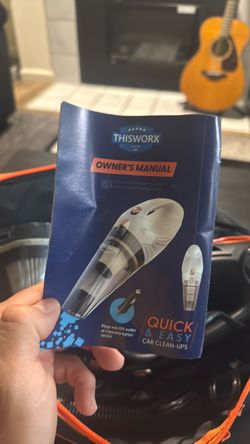 ThisWorx Car Vacuum Owner's Manual