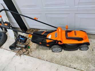 14 inch lawn mower electric 110 volt