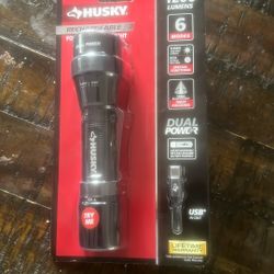 Husky Rechargeable Flashlight