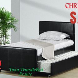 Twin Trundle Bed Frame 
