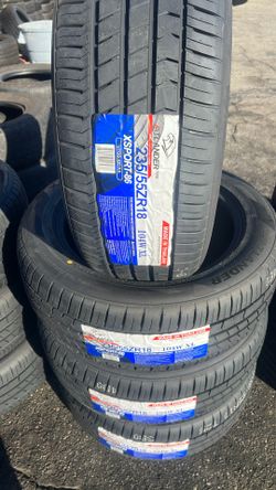 set Of 4 Tire Atlander 235/55/18 Installed And Balanced