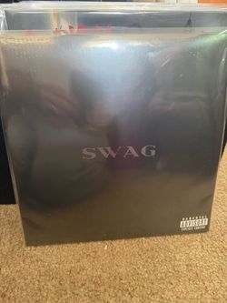Justin Bieber “SWAG” vinyl record (unsigned)
