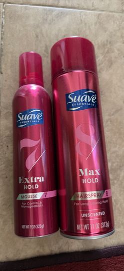 Suave 11 oz Max Hold Hairspray/9 oz Extra Hold Mousse