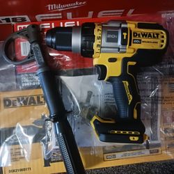 DEWALT 20V FLEXVOLT 3 SPEED HAMMER DRILL 