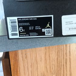 Jordan’s Size 6
