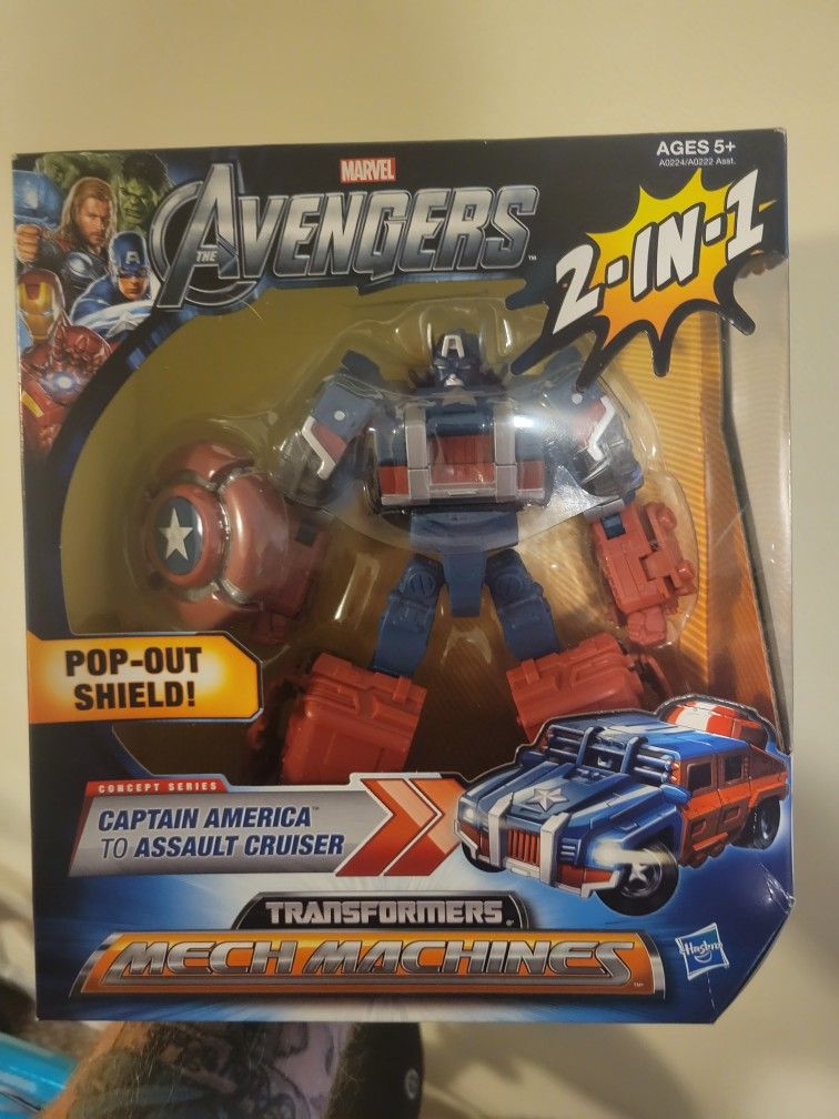 Marvel Captain America Transformers