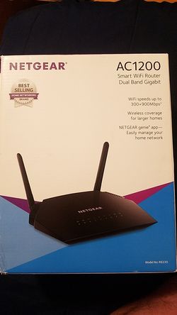 Netgear AC1200 Smart WiFi Router