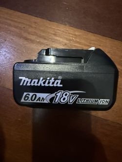 Makita Battery 6,0Ah18V,New ,never Used 