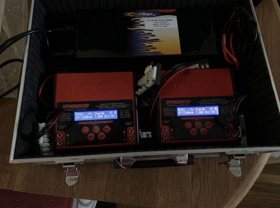 Thunder Power Chargers And Max Amps Supply