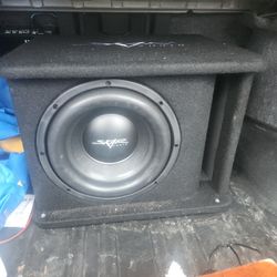 Sub And Amp Combo 