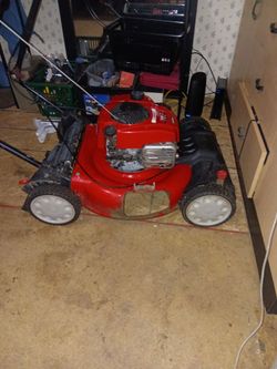 Lawn mower troy built
