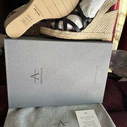 Aquatalia Women's Jenni Wedge Sandal Size 7