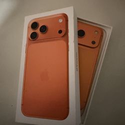 I Phone 17 Pro - Orange W/ Box