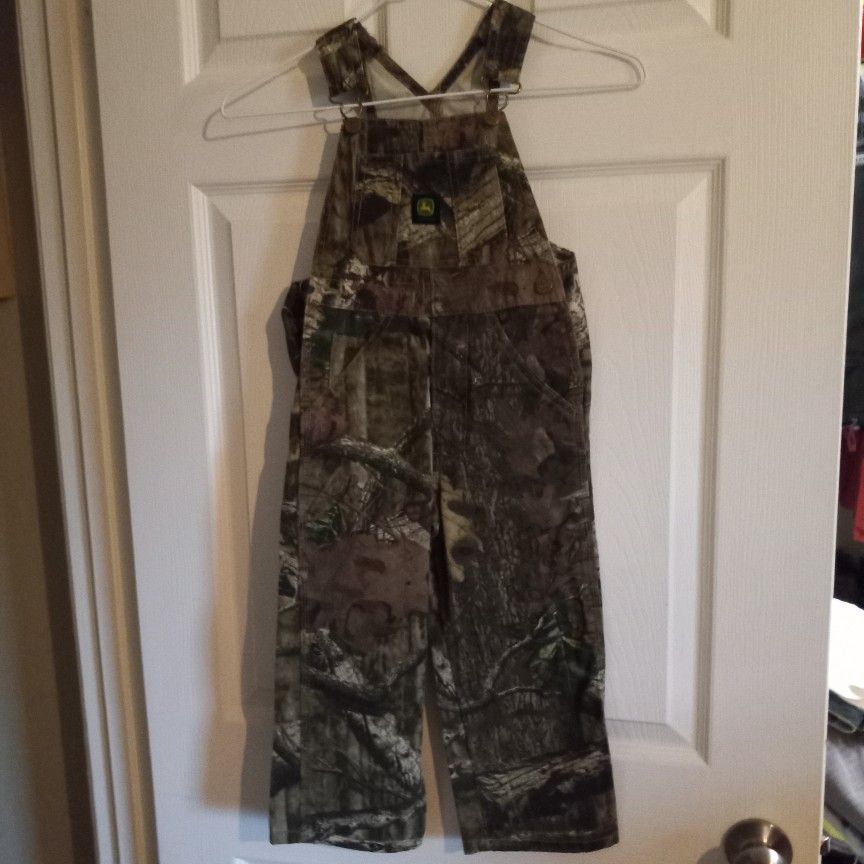 Kid's  JOHN DEERE CAMO BIBS